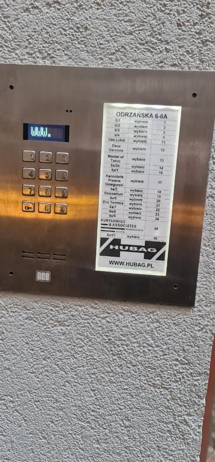 Entu Apartamenty Odrzanska Wrocław Kültér fotó